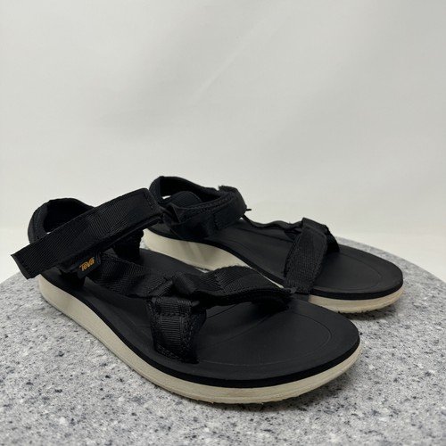Teva Sandals Womens 9 Black Original Universal Sport Sandal Adjustable Strap - Picture 19 of 21