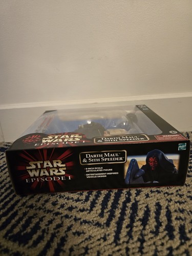 EN MANO!!! SDCC 2024 HASBRO STAR WARS LA SERIE NEGRA DARTH MAUL & SITH SPEEDER - Imagen 6 de 6