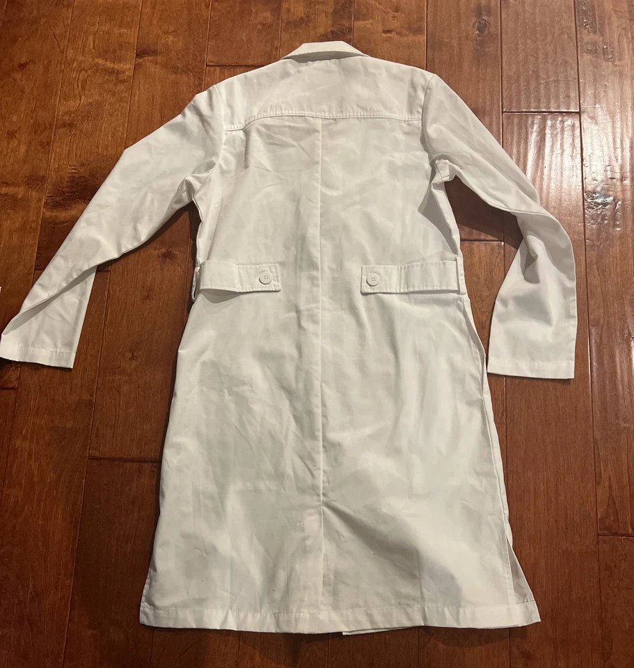 Maevn Red Panda Women's Consultation Lab Coat White Extra Small Medical Coat - Image 4 of 4