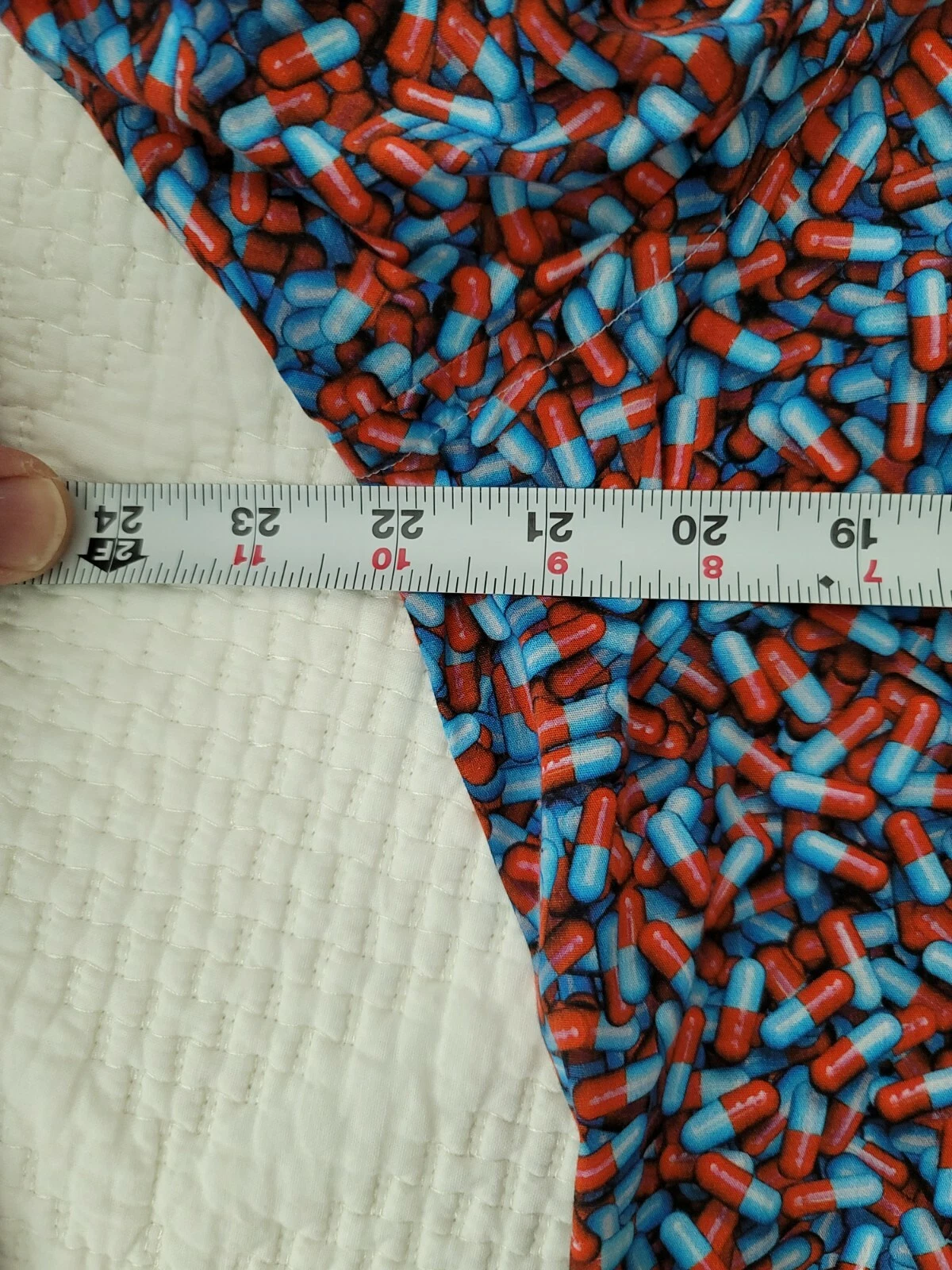 MOSCHINO Camicia da uomo ""Pills"" slim fit abbottonata taglia 43 IT 17 RARA