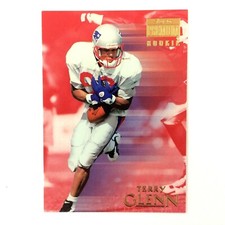 Terry Glenn 1996 SkyBox Premium Rookie Card #196 NFL Patriots Cowboys Buckeyes. rookie card picture