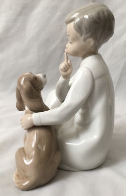 LLADRO 少女と犬のフィギュア Amazon.co.jp: リヤドロ(Lladro) 犬と少女 仔犬たちの行進 #6784