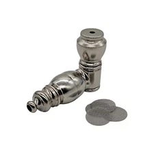 Metal Nickle Tobacco Smoking Pipe Lid Screens