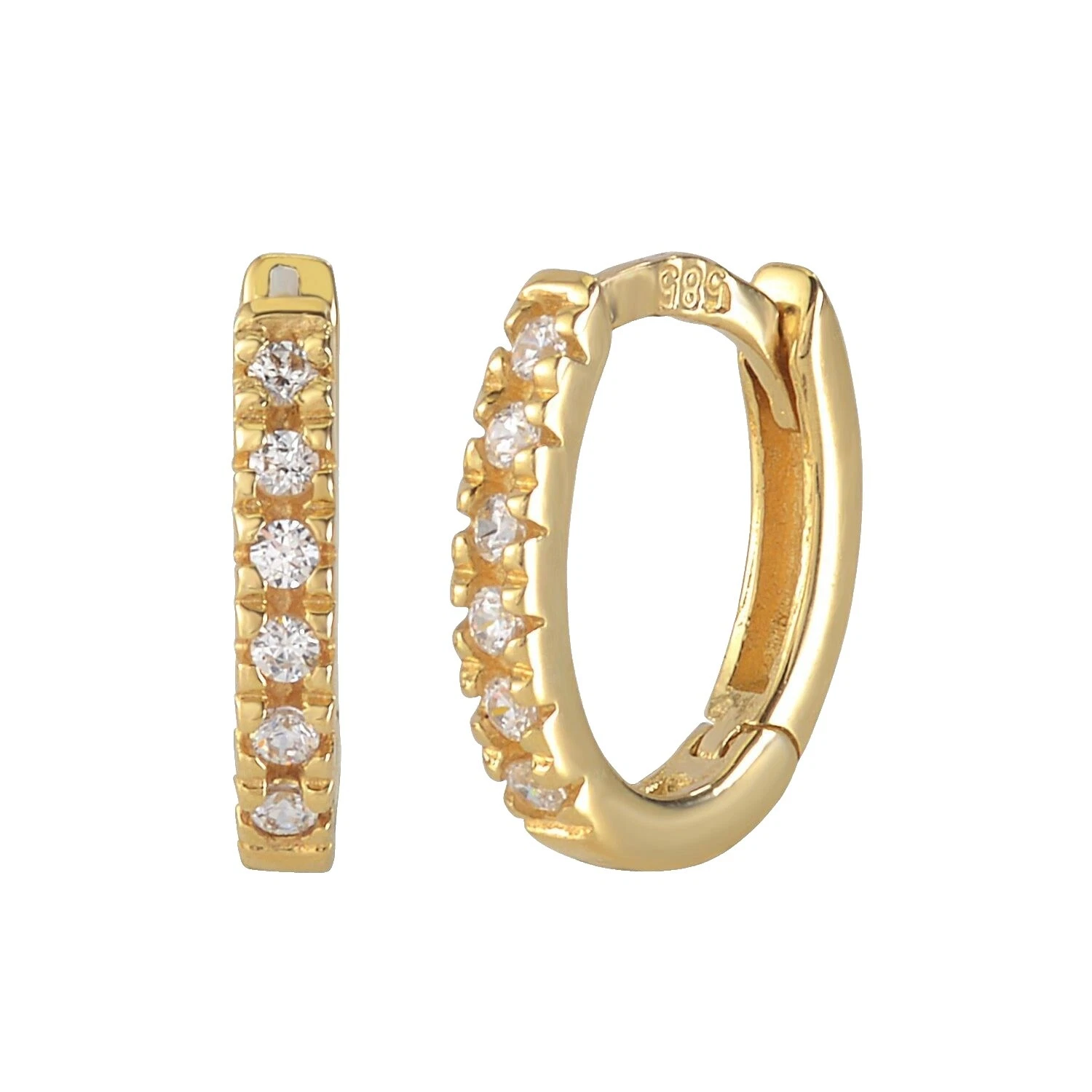 Pearl Hoop Fashion Earrings