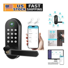 Easy Install Keyless Fingerprint Lock - Bluetooth & Wi-Fi Enabled Smart Solution