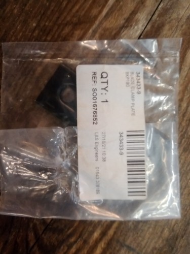 Makita 343433-9 Planer Blade Clamp fits BKP180, KP0800, P0810 - OEM No. A-86175 - Picture 2 of 5