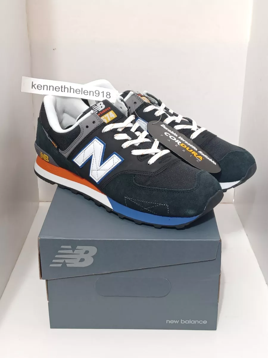 New Balance 574 Athletic Shoe - Little Kid - Black / Silver