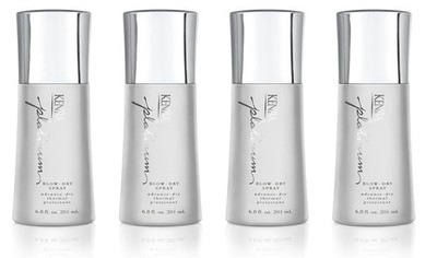 Kenra Platinum Blow-Dry Spray Detangles Smooths Softens - 6.8oz - 4 Pack