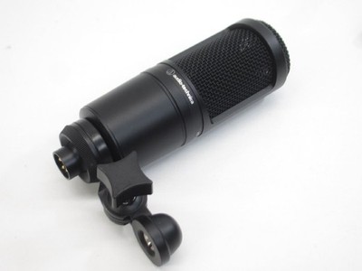 Audio-Technica AT2020 Condenser Mic for Recording Studio Used