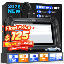 Xtool Ip500 Obd2 Bidirectional Fca Diagnostic Scanner For Dodge Chrysler Jeep