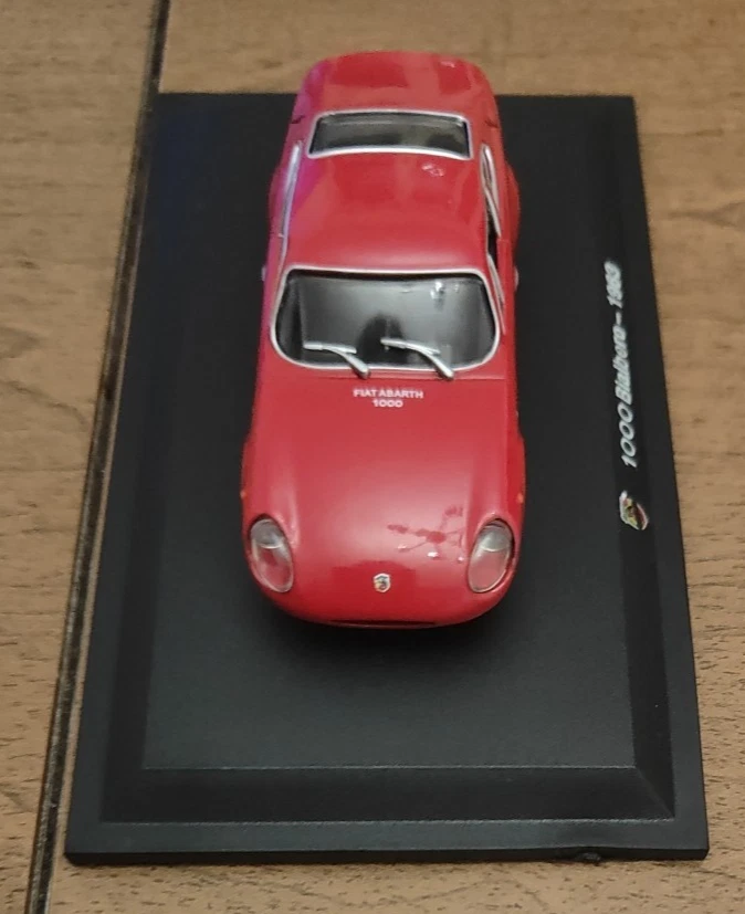 MODELLINO AUTO FIAT ABARTH 1000 BIALBERO-1963 COLLEZIONISMO - Immagine 4 di 4