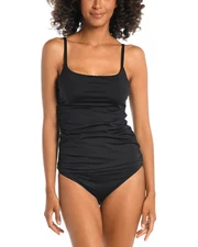 La Blanca Underwire Tankini Top MSRP $93