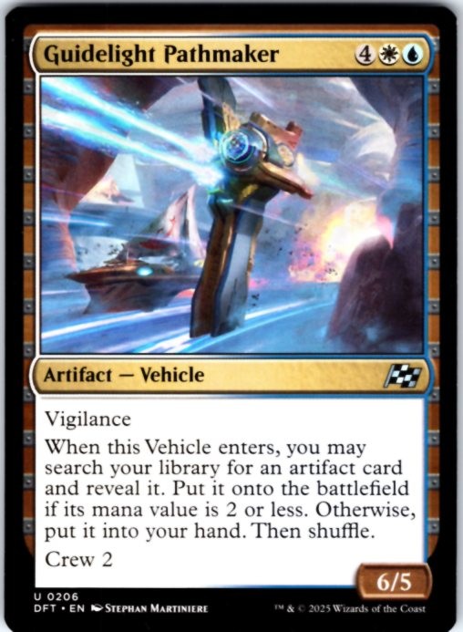Guidelight Pathmaker 206 Uncommon Aetherdrift Magic: The Gathering LP