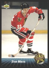 Stan Mikita #46 1992-93 Upper Deck All-Star Locker Series Chicago Blackhawks