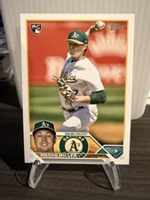 2023 Topps Update Baseball #US15 - Mason Miller RC - Oakland Athletics 🔥
