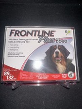 Frontline Plus for Extra Large Dogs 89-132 lbs - 6 month EPA Approved 8305