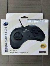 NEW - Sega Saturn Retro-bit Wired Controller - Sealed - Original Owner