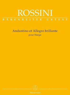 ROSSINI - ANDANTINO ET ALLEGRO BRILLANT für Harfe