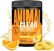 Clear Whey Isolate Protein Powder - Easy to Digest and Mix, 5g BCAA, Deliciously
