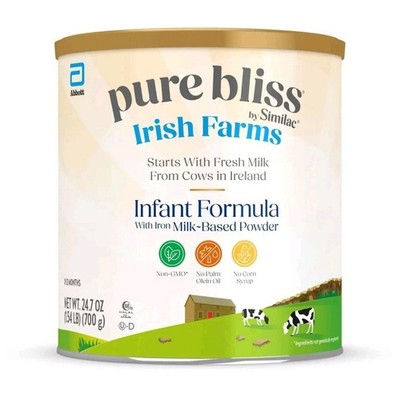 Pure Bliss Similac Irish Farms Infant Baby Formula 24.7 oz EXP 10/26 NEW/SEALED