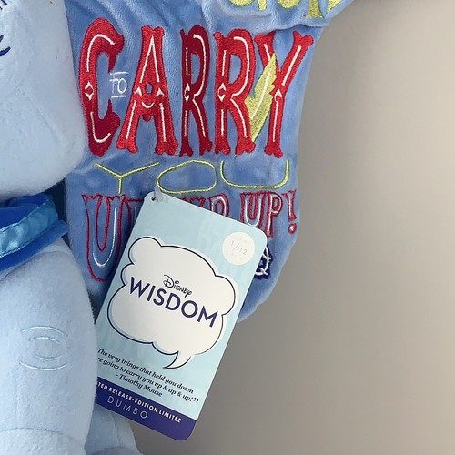 Disney Dumbo Plush Wisdom Collection Dumbo Elephant Disney Limited Release - Picture 4 of 6