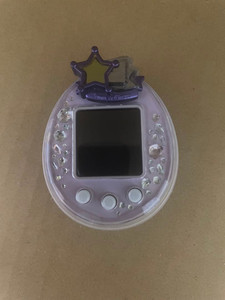 Tamagotchi P's Version heart parts purple Toy Limited Japanese Tested Rare
