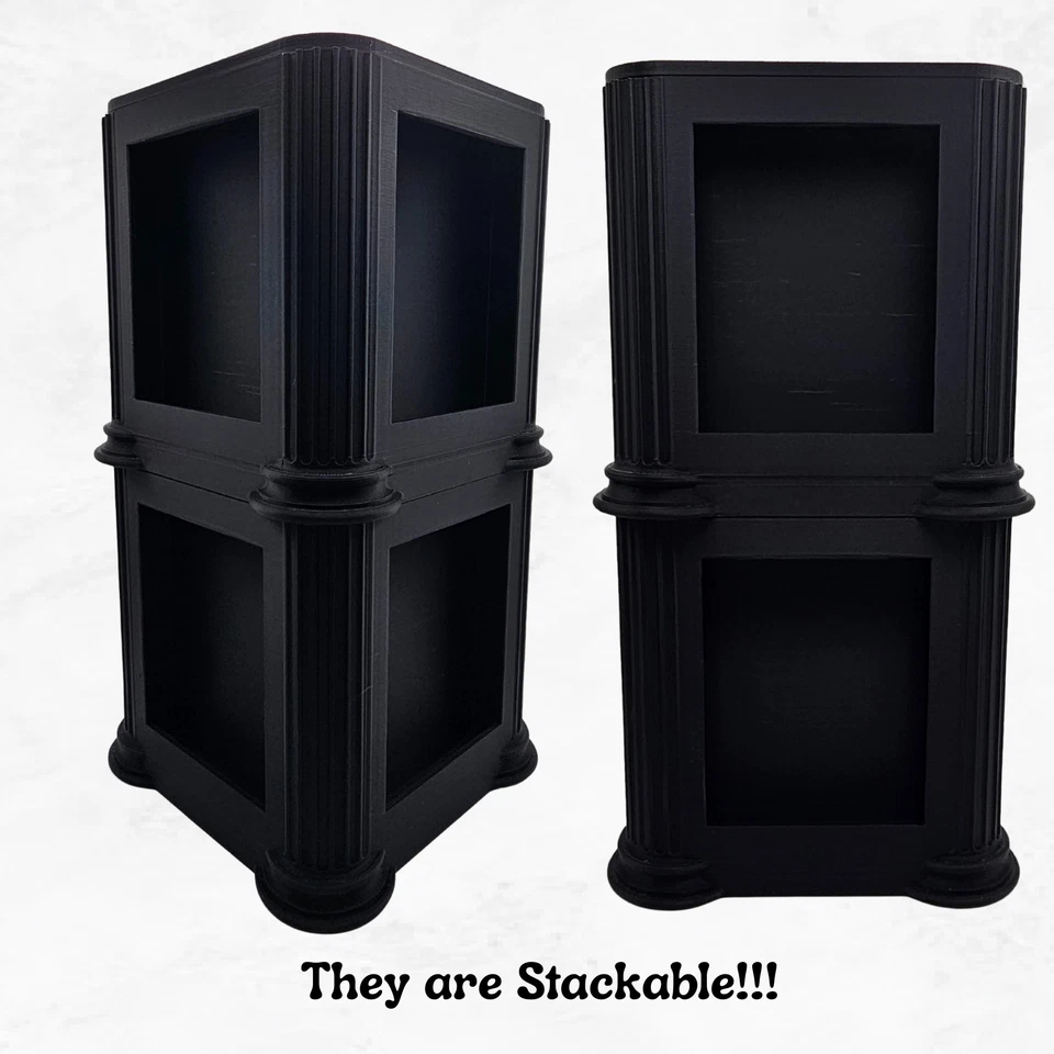 Sackable Coin Slab Display Storage for NGC PCGS ANACS CAC with Lid - Black - Image 4 of 4