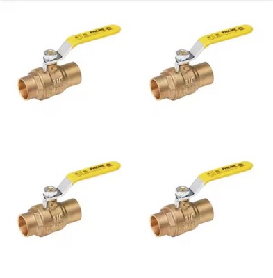 Brass SWT Full Port Ball Valve (4-Pack)