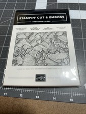 PAINTED TEXTURE 3D EMBOSSING folder Stampin Up Stucco Background
