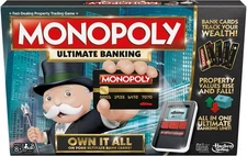 Hasbro Gaming Monopoly Ultimate Banking Edition Board Game for Families and... 