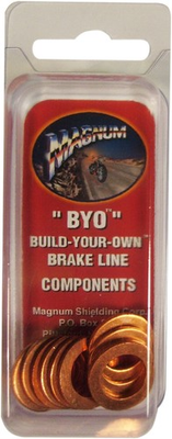 #ad #ad Magnum Build Your Own Brake Line Copper Crush Washers 7 16in. 392911 $22.99