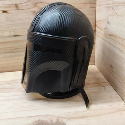 The Mandalorian 18 Guage Steel Medieval Star Wars Boba Fatt Mandalorian Helmet