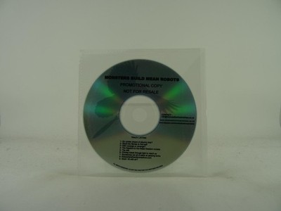 MONSTERS BUILD MEAN ROBOTS MONSTERS BUILD MEAN ROBOTS (155) 9 Track Promo CD Alb