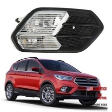Right Side Fog Light Replacement for Escape 2017 2018 2019 w/Black Cover