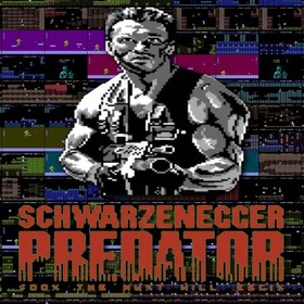 Predator - NES (1989) Mosaic Art - Full Game - 144 Pics - 8x10- Free Shipping