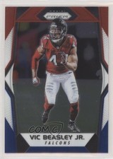 2017 Panini Prizm Red White & Blue Prizm Vic Beasley Jr #196 fm1
