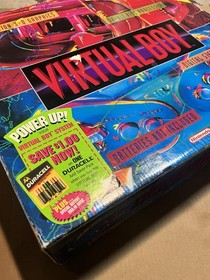 Virtual Boy Console Box Only With Insert And Manuals Nintendo