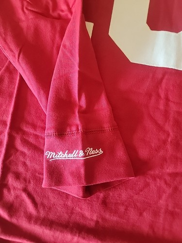 Mitchell & Ness San Francisco 49ers Montana Long Sleeved Jersey XL Brand New - Picture 8 of 8