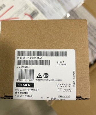 5PCS/1Box New Siemens 6ES7132-4BD02-0AA0  Digital Output Module In Box Brand