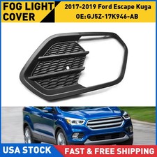 Right Side Fog Light Lamp Cover Bezel For Ford Escape 2017 2018 2019 Passenger