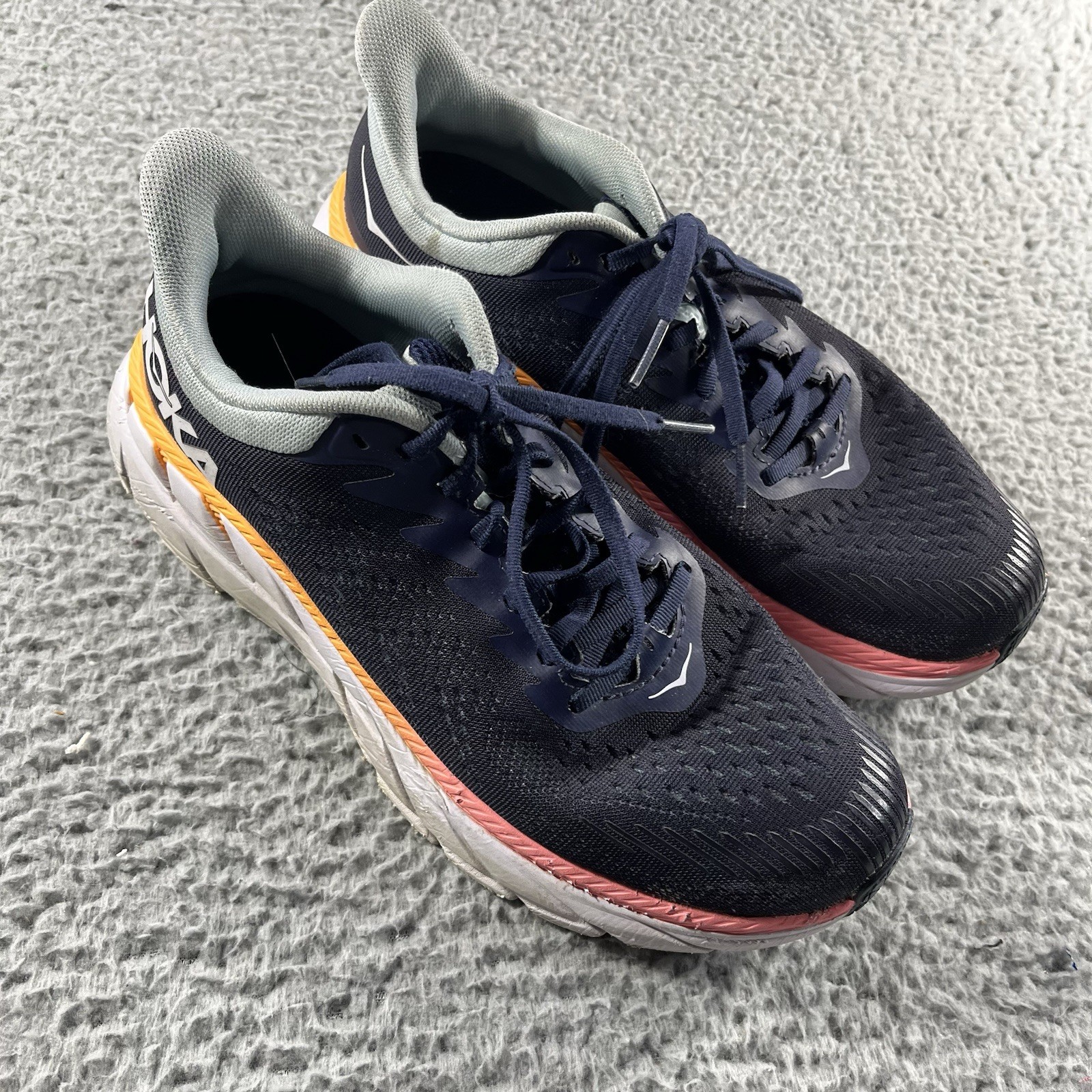 Hoka One One Clifton 7 Women’s Size 9 Road Running Shoes Sneakers 1110509 BIBH