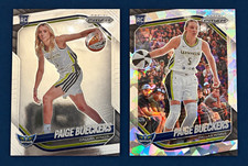 Panini WNBA Prizm 2025 Rookie 2-Card Lot Paige Bueckers Dallas Wings #147/#5