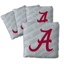 Officially-Licensed NCAA Alabama Crimson Tide Set of 4 Cornhole Bags - All We...