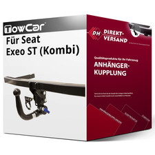 Für Seat Exeo ST (Kombi) Typ 3R5 (TowCar) Anhängerkupplung vertikal abnehmbar