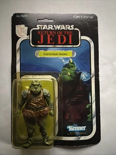 STAR WARS ROTJ Gamorrean Guard 1883 Vintage Kenner 77B Sealed Card Original MOC