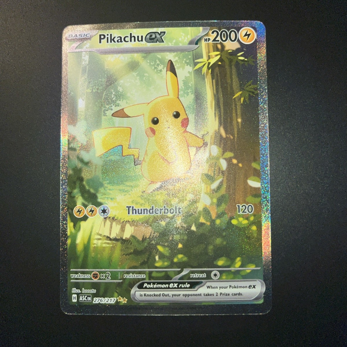 Pikachu ex 276/217 ピカチュウEX English Pikachu ex 276/217 Me: Ascended Heroes Holo for sale online | eBay