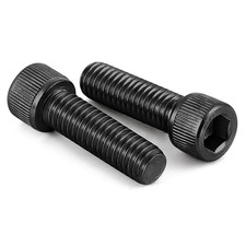 M6 X 20Mm Socket Head Cap Screws Metric, Grade 12.9 Alloy Steel Black Oxide, Al