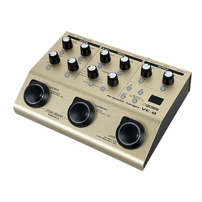 BOSS VE-8 Acoustic Singer Guitar Vocal Multi Effect Processor PedalEffecter used