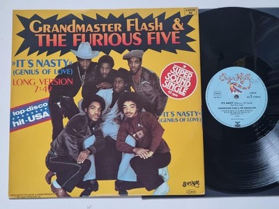 Grandmaster Flash & The Furious Five - It's Nasty (Genius Of Love) 12'' Vinyl