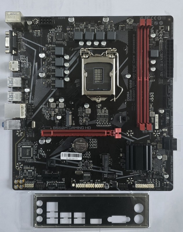 Gigabyte B560M GAMING HD Motherboard Intel LGA 1200 11th/10th Gen PCIe 4.0 mATX
